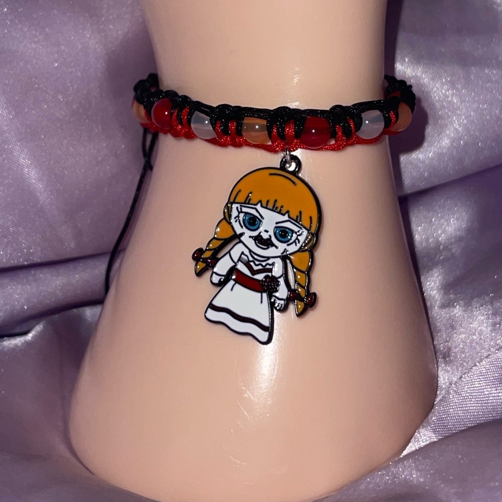 Annabelle Halloween bracelet